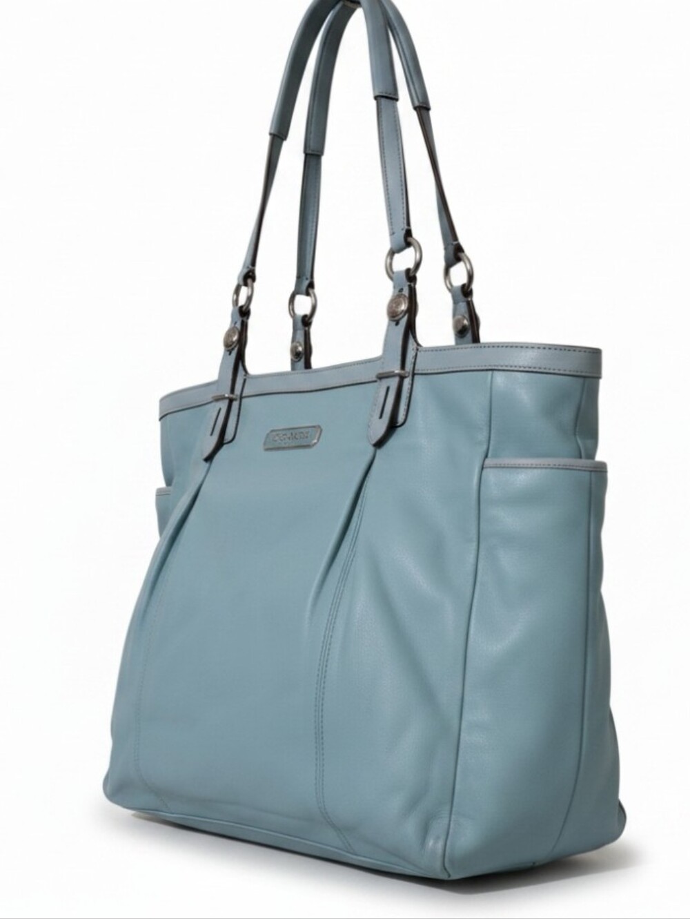Rare Coach Leather Tote with Double Handles